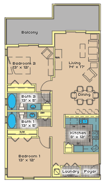 San Salvador floorplan